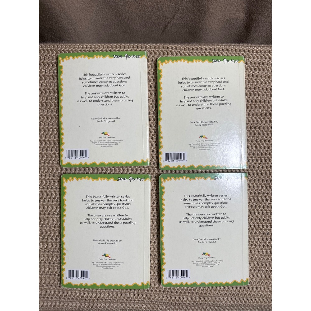 Dear God Kids Book 8 pack Annie Fitzgerald Flying Frog Publishing Vintage 2000s - Picture 6 of 9